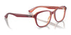 Ray-Ban RY1627 Eyeglasses / Top Red & Violet & Orange №3947 / Size 46