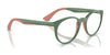 Ray-Ban RY1628 Eyeglasses / Green On Pink №3952 / Size 46