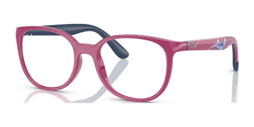 Ray-Ban RY1631 Eyeglasses / Fucsia & Rubber Blue №7508 / Size 45