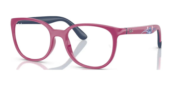 Ray-Ban RY1631 Eyeglasses / Fucsia & Rubber Blue №7508 / Size 45