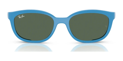 Ray-Ban RY1632C Clip-On Sunglasses / Azzurre & Rubber Azzurre №750971 / Dark Green (3N 14.3%) / Size 46