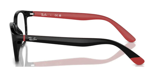 Ray-Ban RY1632F Eyeglasses / Size 48 / Black On Red №3928