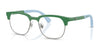 Ray-Ban RY1641 Eyeglasses / Green On Gunmetal №7507 / Size 46