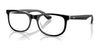 Ray-Ban RY1642 Eyeglasses / Black On Transparent №3529 / Size 46