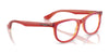 Ray-Ban RY1642 Eyeglasses / Black On Transparent №3529 / Size 46