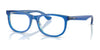 Ray-Ban RY1642F Eyeglasses | Size 48 / Transparent Blue & Grey №3999