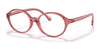 Ray-Ban RY1901F Eyeglasses | Size 48 / Transparent Fuxia №3835