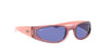 Ray-Ban RB4332 Sunglasses | Size 57 / Transparent Pink