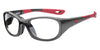 Rec Specs CHALLENGER XL Sports Glasses | Size 60 / Shiny Gunmetal/Red