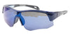 Rec Specs CONTACT Safety Glasses | Size 70 / Metallic Blue Gray