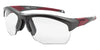 Rec Specs IMPACT Sports Glasses / Shiny Gunmetal Red / Size 70