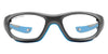 Rec Specs RS-40 Sports Glasses / Matte Black/Cyan / Size 49