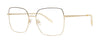 Red Rose Allori Eyeglasses / Black / Gold / Size 52