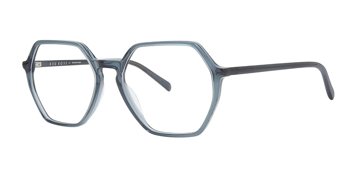 Red Rose ASSISI Eyeglasses Blue Grey Red Rose ASSISI Eyeglasses Blue Grey