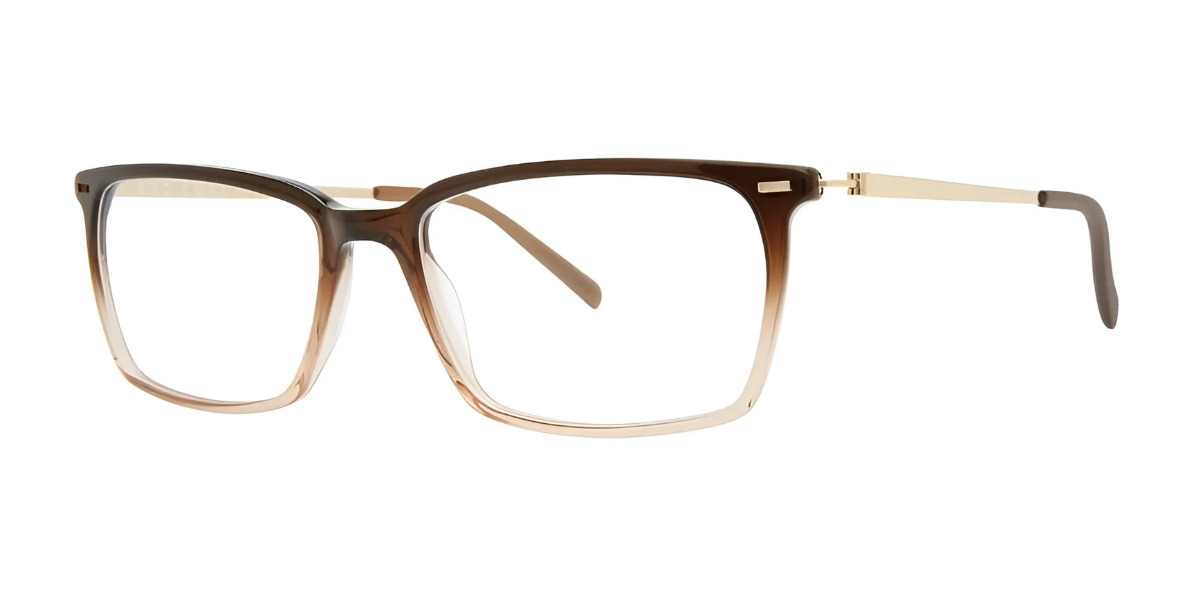Red Rose BOSSOLI GRAND Eyeglasses Brown Fade / Gold Red Rose BOSSOLI GRAND Eyeglasses Brown Fade / Gold