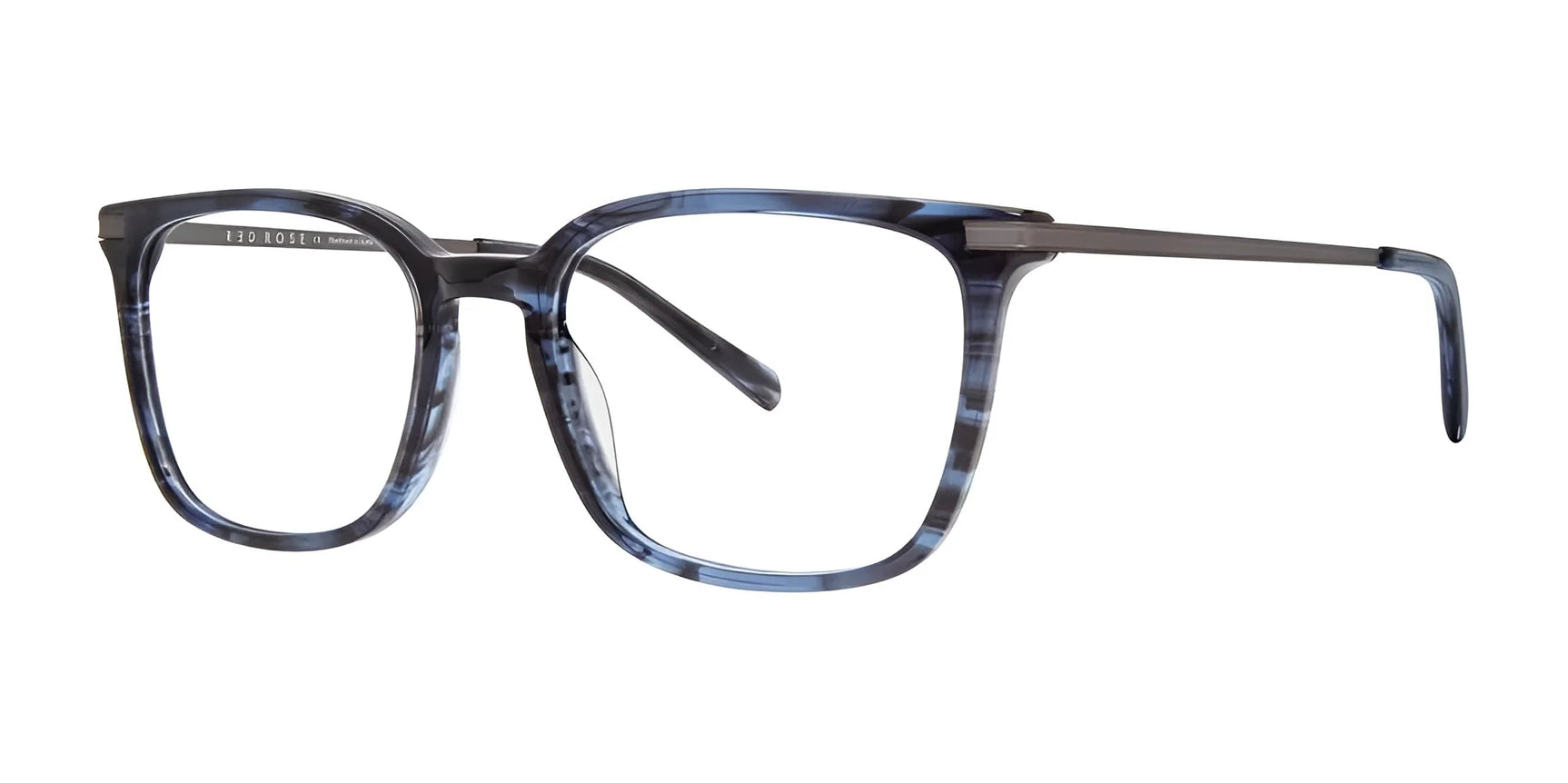 Red Rose FABRIANO Eyeglasses Sky Horn Red Rose FABRIANO Eyeglasses Sky Horn