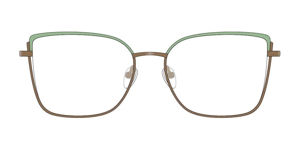 Red Rose GIOVANNA Eyeglasses Copper Leaf Red Rose GIOVANNA Eyeglasses Copper Leaf