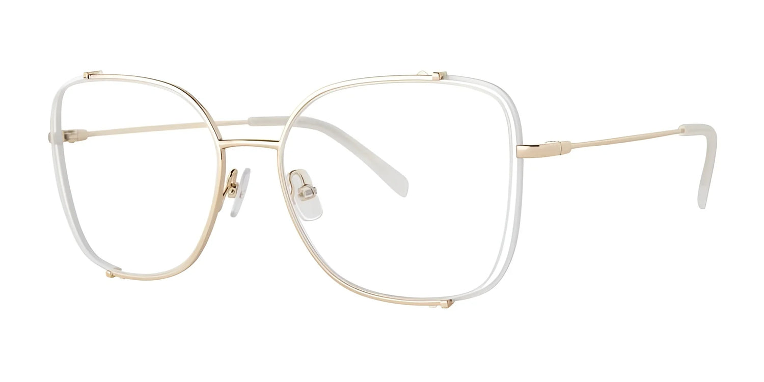 Red Rose ISOIA Eyeglasses White Gold Red Rose ISOIA Eyeglasses White Gold