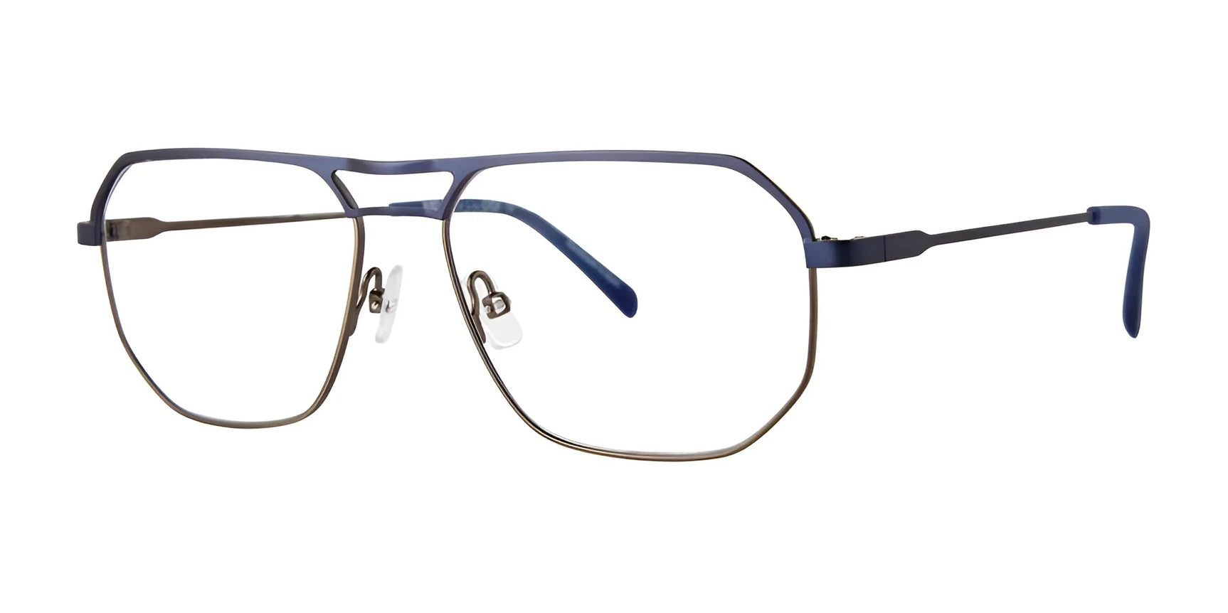 Red Rose LUCCA Eyeglasses Blue Grey Red Rose LUCCA Eyeglasses Blue Grey
