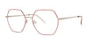 Red Rose TUCCI Eyeglasses | Size 52 / Red/Gunmetal