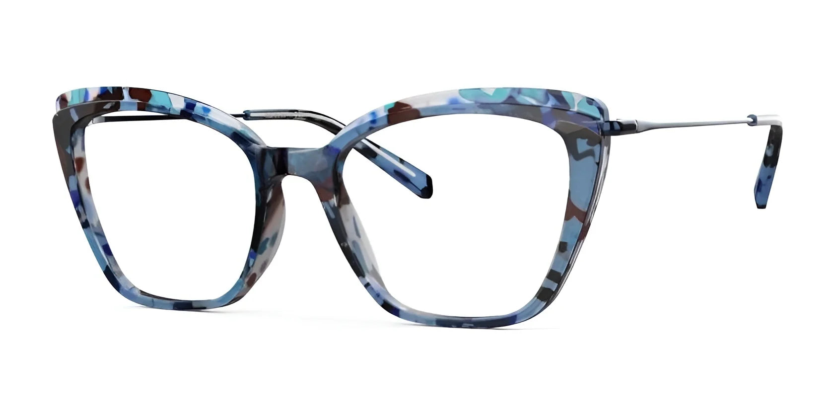 Red Rose VITA Eyeglasses Blue Bell Tortoise Red Rose VITA Eyeglasses Blue Bell Tortoise