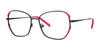 Red Rose ATRI Eyeglasses | Size 54 / Black Pink