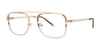Red Rose BRESCIA Eyeglasses | Size 52 / Gold
