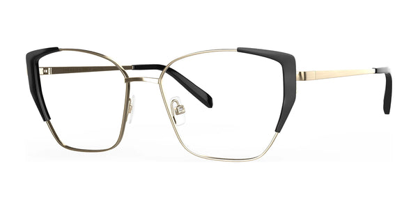 Red Rose CANTU Eyeglasses | Size 54 / Gold Black