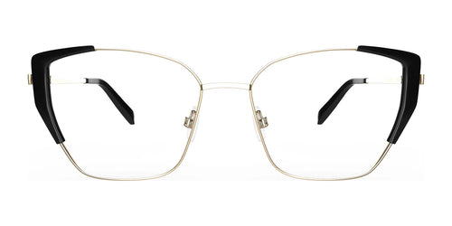 Red Rose CANTU Eyeglasses / Size 54 / Gold Black