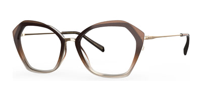 Red Rose CUNEO Eyeglasses Brown Sugar Fade
