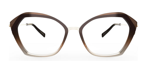 Red Rose CUNEO Eyeglasses / Size 53 / Brown Sugar Fade
