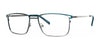 Red Rose LINATE Eyeglasses | Size 57 / Navy Silver
