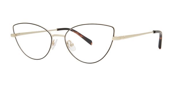 Red Rose MAGGI Eyeglasses | Size 52 / Black/Gold