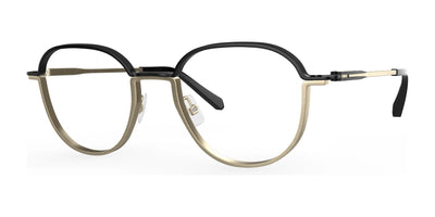 Red Rose NAVIGLI Eyeglasses Black Gold