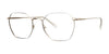 Red Rose RHO Eyeglasses | Size 49 / White Gold