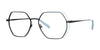 Red Rose TARANTO Eyeglasses | Size 51 / Black Sky