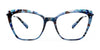 Red Rose VITA Eyeglasses | Size 53 / Black Gold