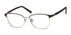 Reflections R792 Eyeglasses | Size 55 / Chocolate/Gold