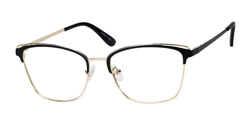 Reflections R799 Eyeglasses / Size 55 / Black / Gold
