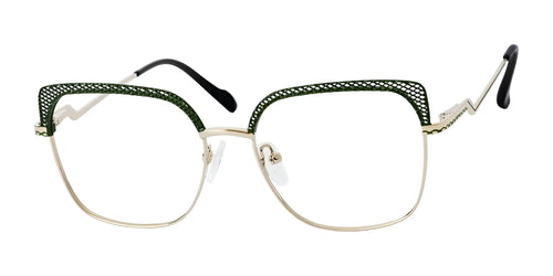 Reflections R816 Eyeglasses / Size 53 / Black / Gold