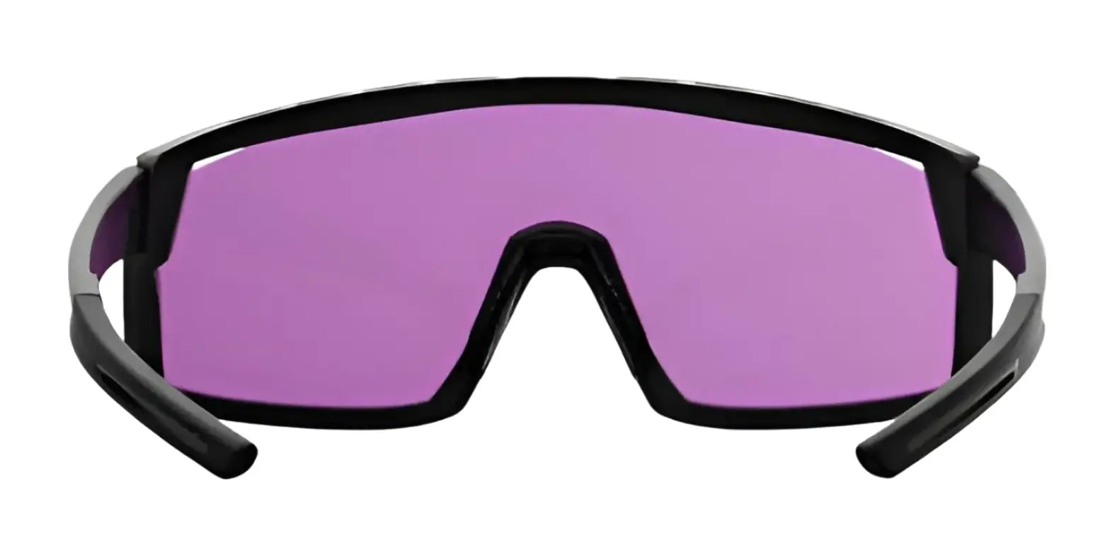 The RE Ranger Duster Shooting Sunglasses by RE Ranger feature a durable TR90 frame and a single, wide purple Claysight lens—shown front-facing on a white background—ideal as premium shooting eyewear. The RE Ranger Duster Shooting Sunglasses by RE Ranger feature a durable TR90 frame and a single, wide purple Claysight lens—shown front-facing on a white background—ideal as premium shooting eyewear.