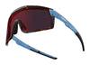 RE Ranger Duster Shooting Sunglasses | Size 72 / Matte Black & Flash Purple Lenses / Size Bayonet 130mm