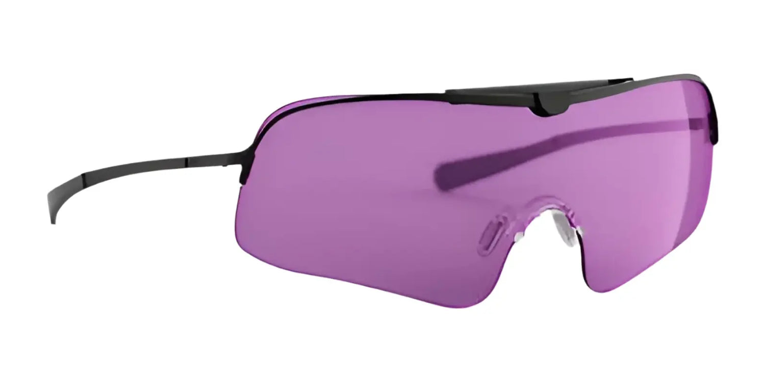 RE Ranger Falcon Shooting Sunglasses Matte Black & Dark Purple / Bayonet RE Ranger Falcon Shooting Sunglasses Matte Black & Dark Purple / Bayonet