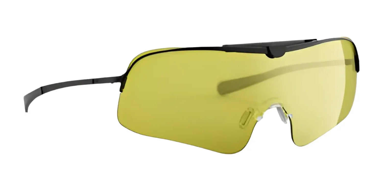 RE Ranger Falcon Shooting Sunglasses Matte Black & Medium Yellow / Bayonet RE Ranger Falcon Shooting Sunglasses Matte Black & Medium Yellow / Bayonet