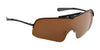 RE Ranger Falcon Shooting Sunglasses | Size 64 / Matte Black & Modified Brown / Size Bayonet 130mm