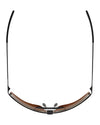 RE Ranger Falcon Shooting Sunglasses | Size 64 / Matte Black & Orange / Size Bayonet 130mm