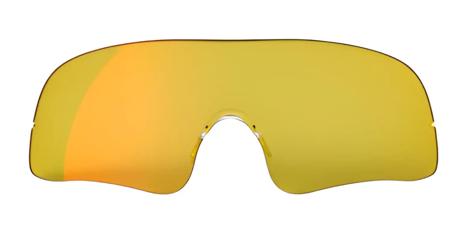 The RE Ranger Falcon Pro Lens features a minimalist design with a large, curved yellow-orange visor and a pewter clip-on lens for easy customization. The RE Ranger Falcon Pro Lens features a minimalist design with a large, curved yellow-orange visor and a pewter clip-on lens for easy customization.