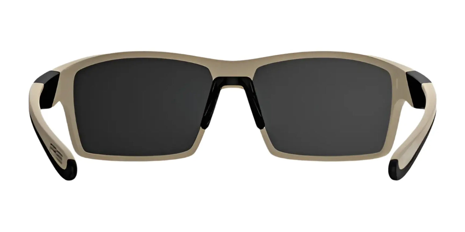 Front view of RE Ranger Marshall Sunglasses | Size 64: sporty beige frames, black lenses with Clearsight Lens Technology, and black arm and nose pad accents—ideal for outdoor activities. Front view of RE Ranger Marshall Sunglasses | Size 64: sporty beige frames, black lenses with Clearsight Lens Technology, and black arm and nose pad accents—ideal for outdoor activities.