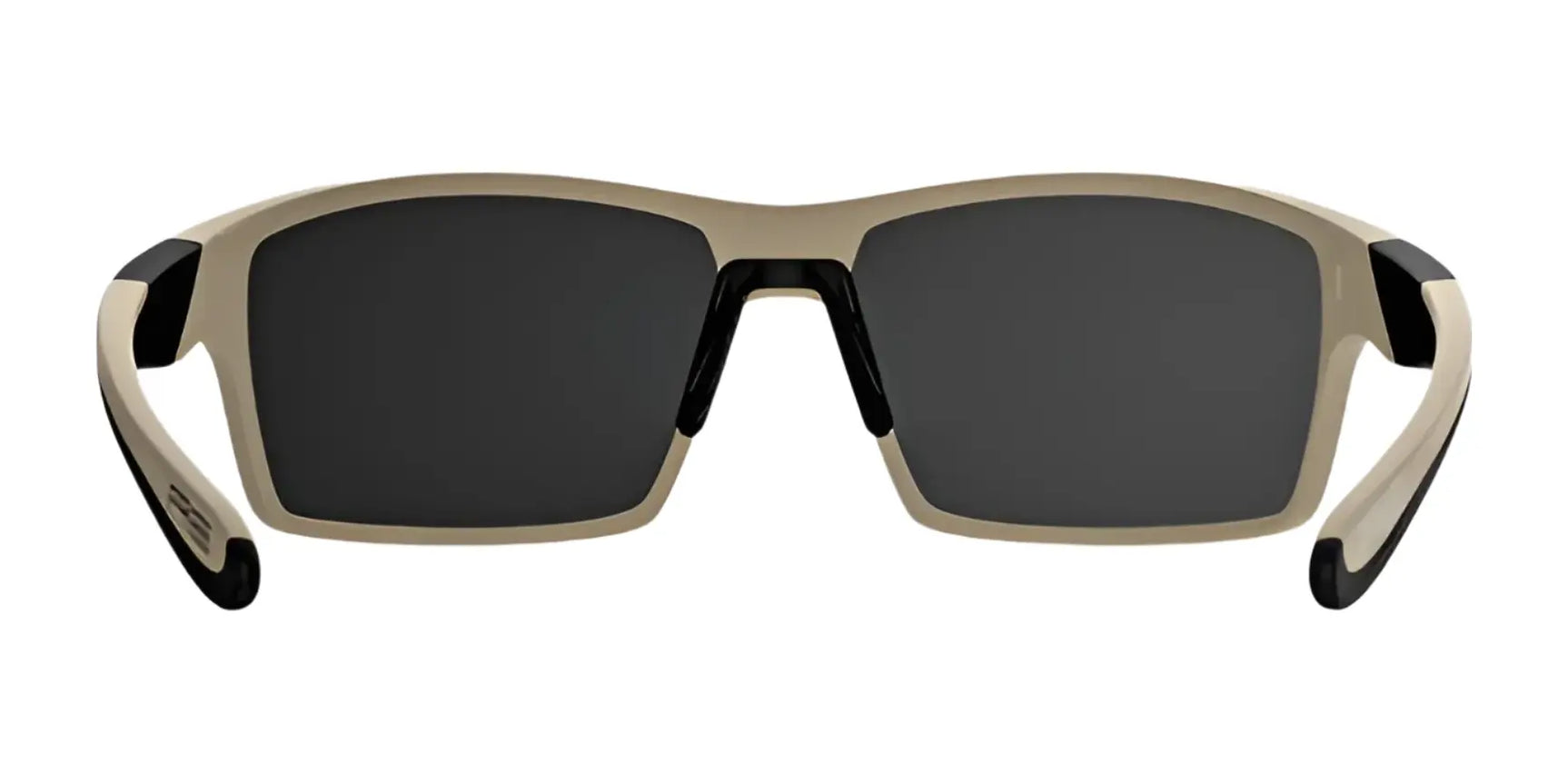 Front view of RE Ranger Marshall Sunglasses | Size 64: sporty beige frames, black lenses with Clearsight Lens Technology, and black arm and nose pad accents—ideal for outdoor activities. Front view of RE Ranger Marshall Sunglasses | Size 64: sporty beige frames, black lenses with Clearsight Lens Technology, and black arm and nose pad accents—ideal for outdoor activities.
