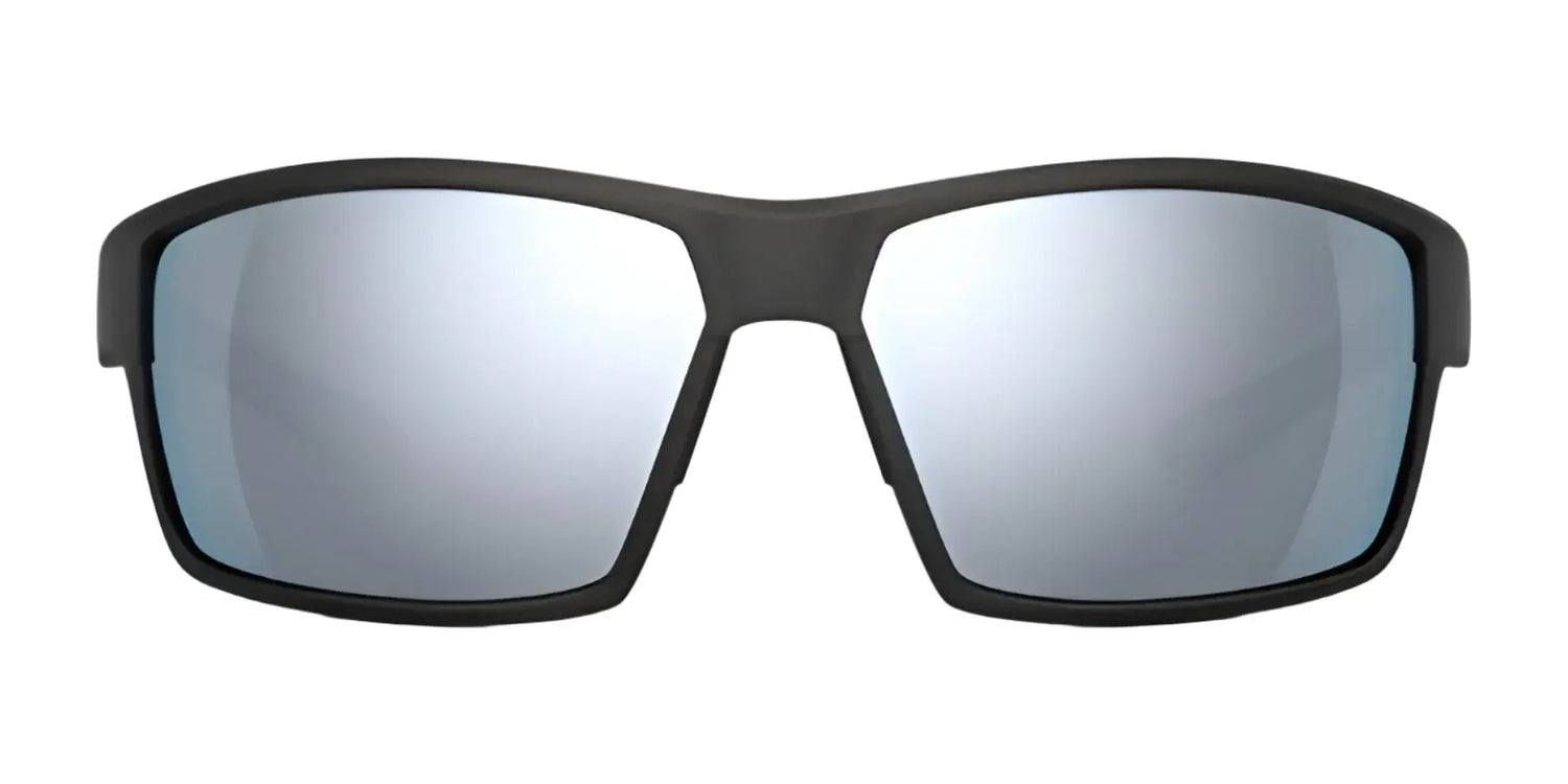 Front view of RE Ranger Marshall Sunglasses | Size 64 in black with mirrored lenses, featuring Clearsight Lens Technology—ideal for outdoor activities. Front view of RE Ranger Marshall Sunglasses | Size 64 in black with mirrored lenses, featuring Clearsight Lens Technology—ideal for outdoor activities.